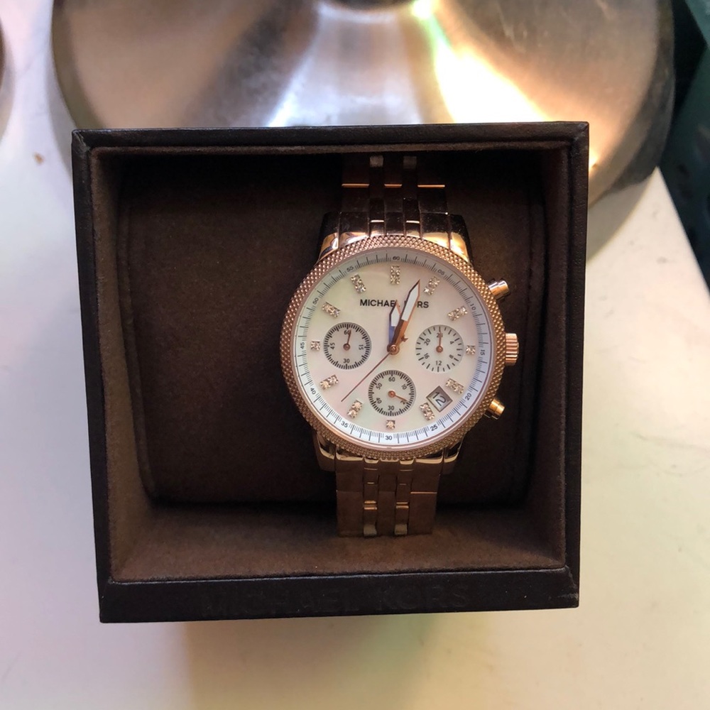 Michael Kors Rose Gold Watch